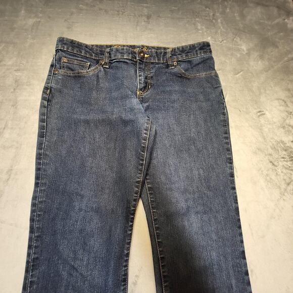 Gap Jeans Womens 12/31R Blue Premium Skinny Denim Five Pocket Classic Zip Fly - Picture 2 of 10